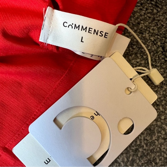 commense red twist blouse - Picture 8 of 11